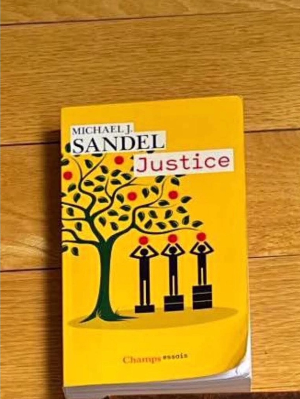 Justice — Yellow Paperback Book